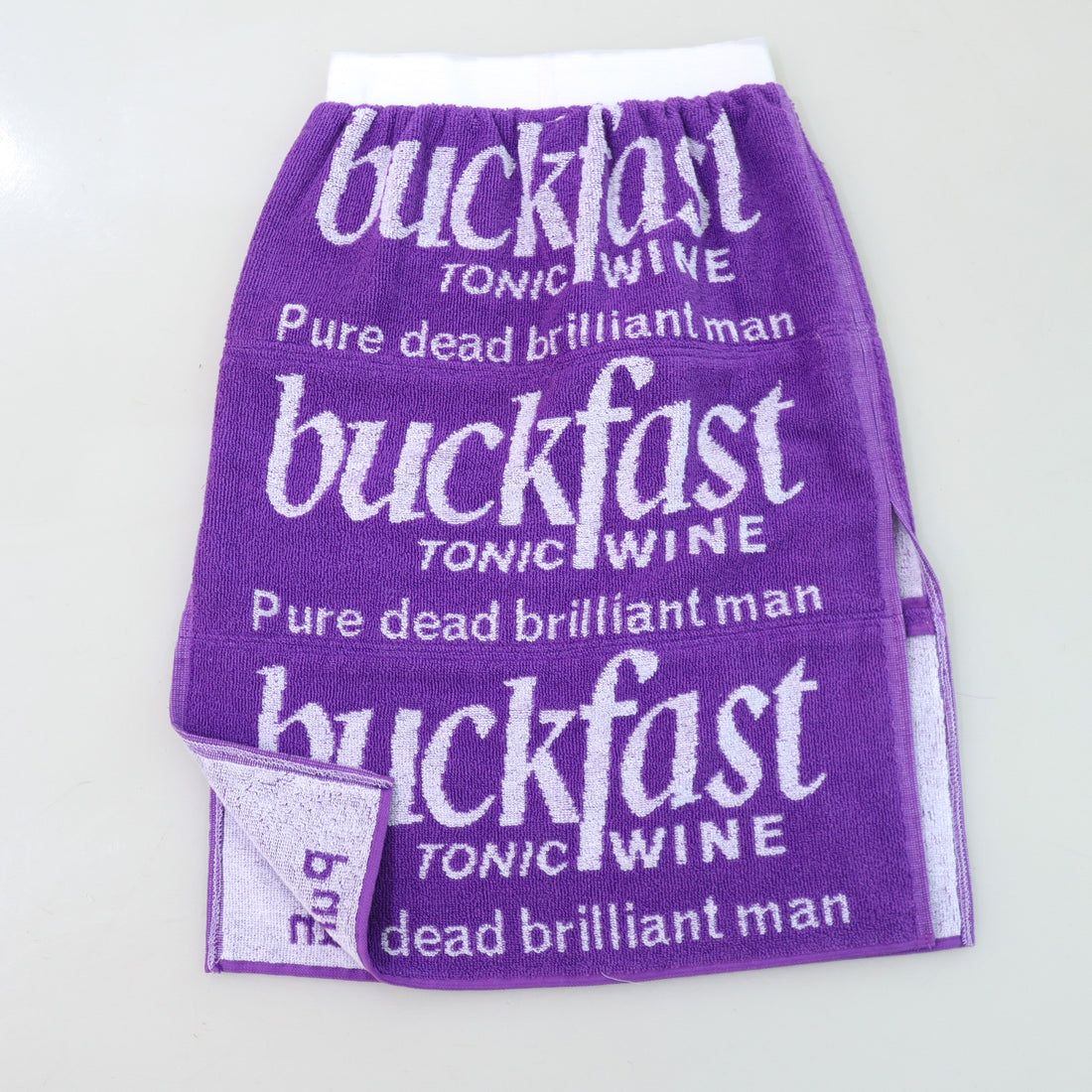 ADAM JONES  BUCKFAST BEER TOWEL MIDI SKIRT