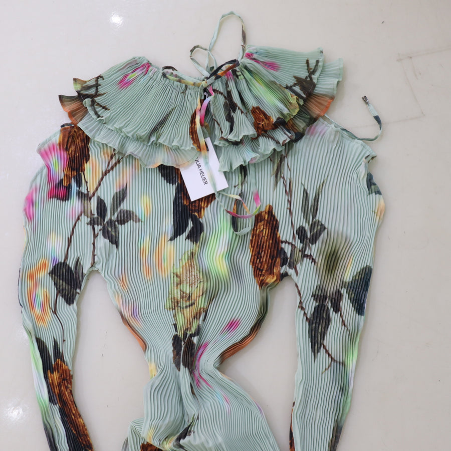 JULIA HEUERWINNE PLEATED COLLAR IN EDWARD