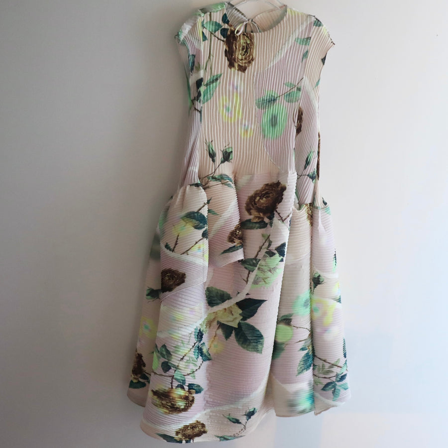 JULIA HEUERMAYA HANDPLEATED DRESS IN EDWARD