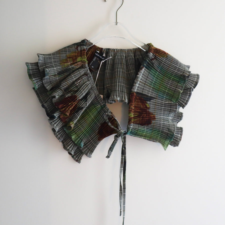 JULIA HEUERWINNE PLEATED COLLAR IN ROSALIND ＜EXCLUSIVE＞