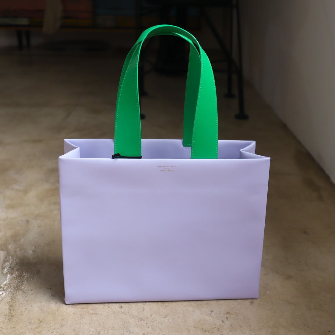 UNKNOWN PRODUCTS  LEATHER PAPER BAG BIG
