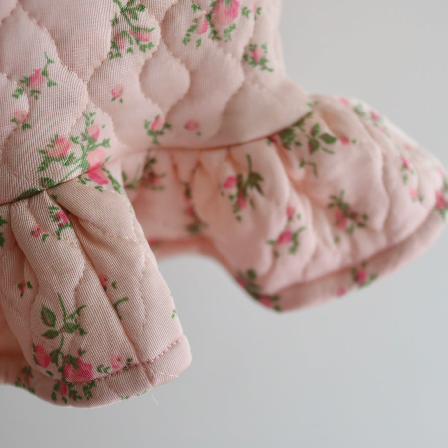 ANIGIGPUDDING COAT LONG PINK