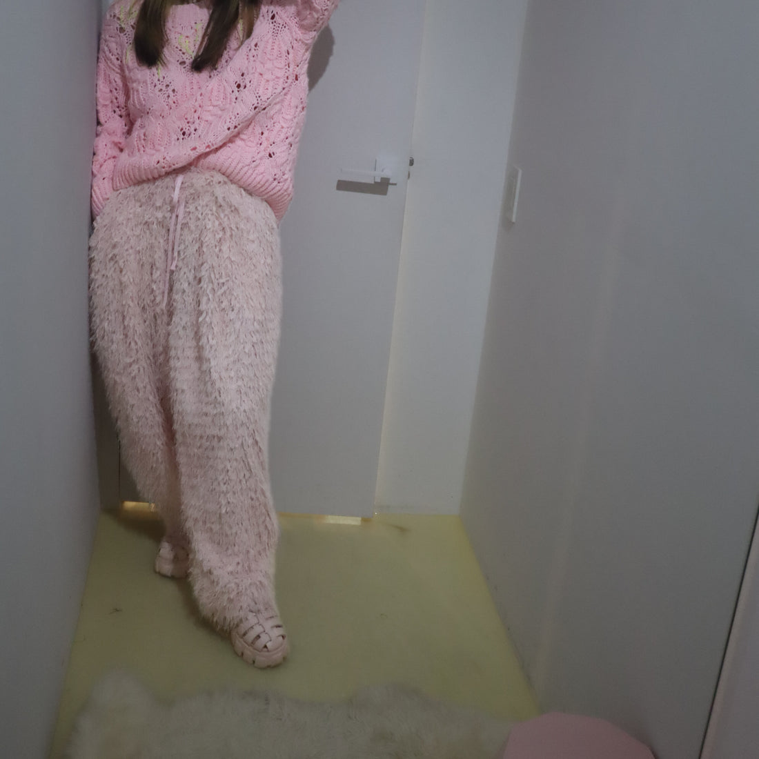 ANIGIG  LAZY DAY LOUNGE LONG PANTS FEATHER