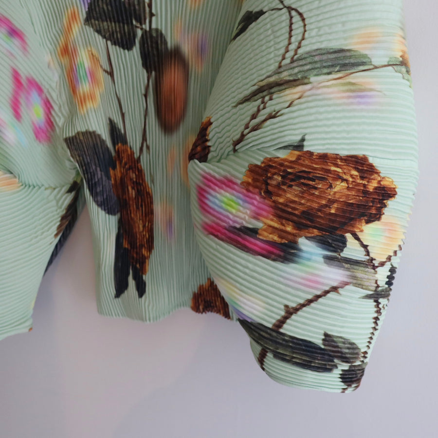 JULIA HEUERPOLLUX HANDPLEATED TOP IN EDWARD