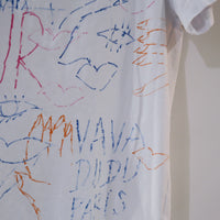 VAVA DUDU  PAINTED T-SHIRTS "F"