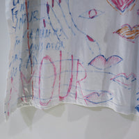 VAVA DUDU  PAINTED T-SHIRTS "E"