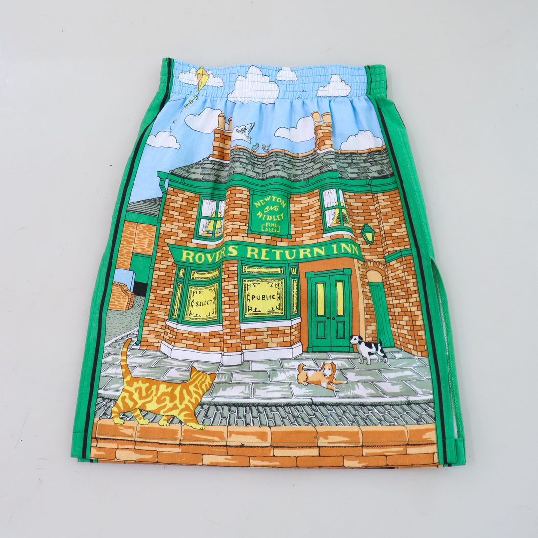 ADAM JONES  ROVERS RETURN TEA TOWEL SKIRT