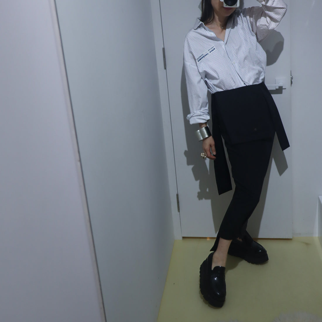 FACON JACMIN  JOE UPCYCLED SUITS SKIRT