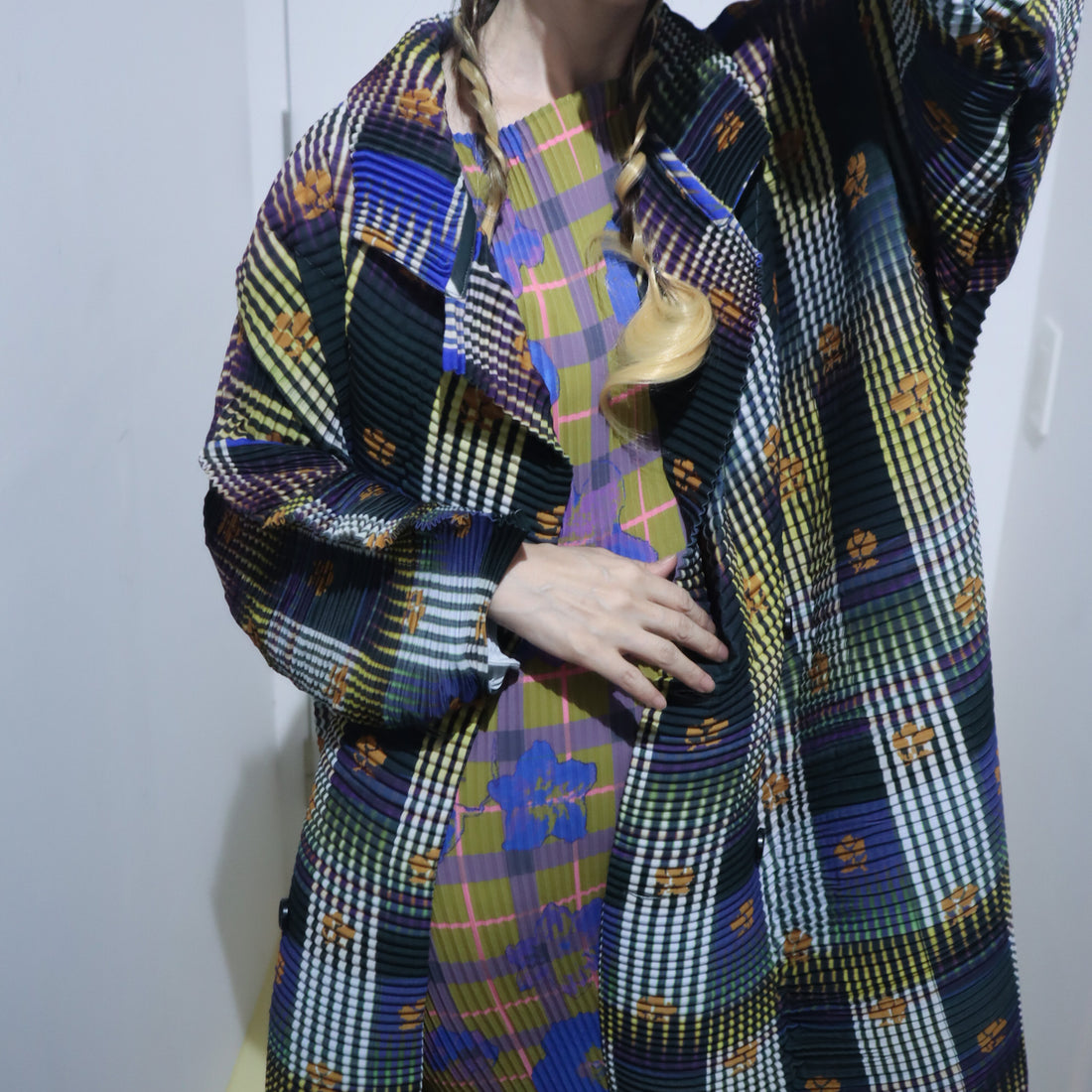 ＜EXCLUSIVE＞JULIA HEUER  JOHAN HANDPLEATED COAT IN HELGE