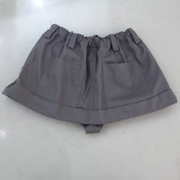 MERYLL ROGGE  MINI WORKWEAR SKIRT CLAY