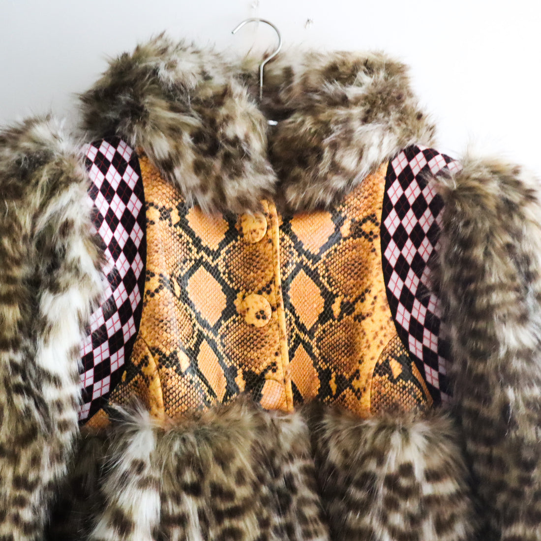 CHOPOVA LOWENA  TATJANA FUR JACKET