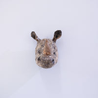 SASKIA DE ROOY  ANIMAL MASK RHINOCEROS