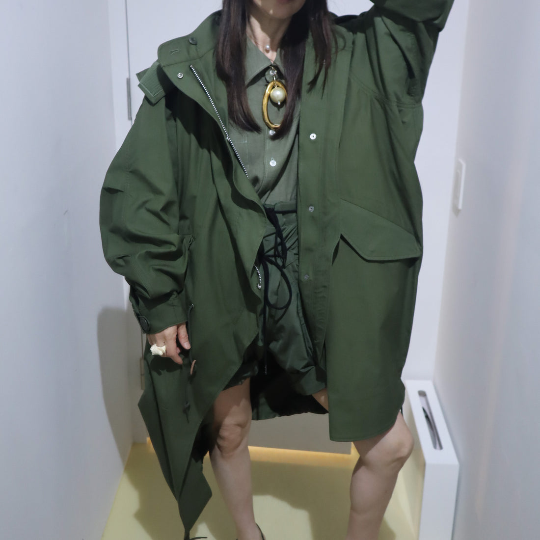 ANREALAGE   BALL MOD’S COAT
