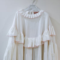 【受注生産】ANIGIG  FLORIS DRESS WHITE