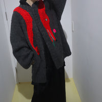 SOFIO GONGLI   KNIT CARDIGAN "H"