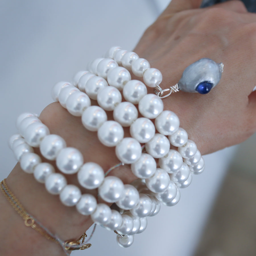 ANIGIGPEARL WHIRL BANGLE