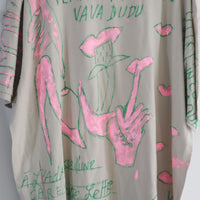 VAVA DUDU  PAINTED T-SHIRTS “V”