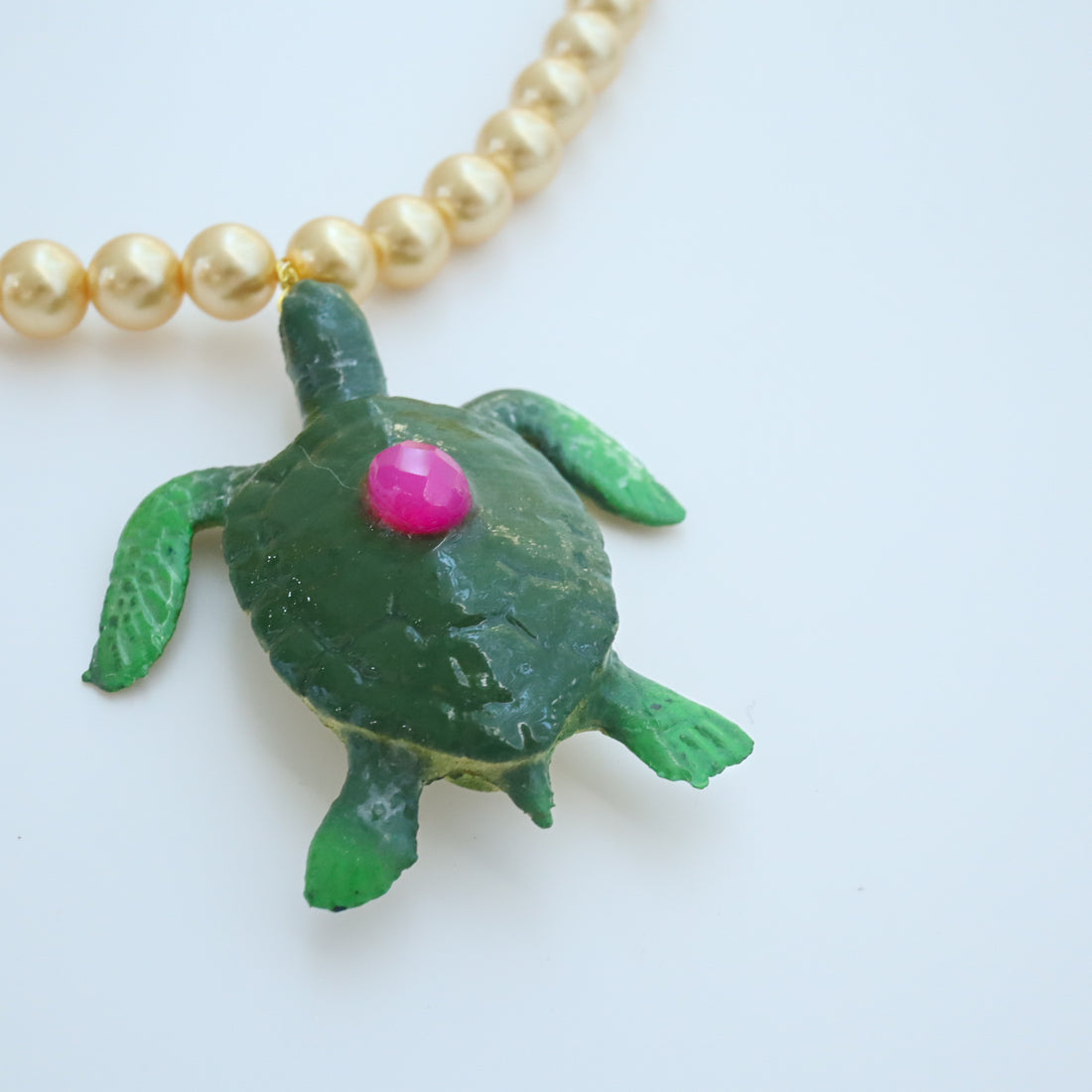 ANIGIG  TURTLE PEARL NECKLACE