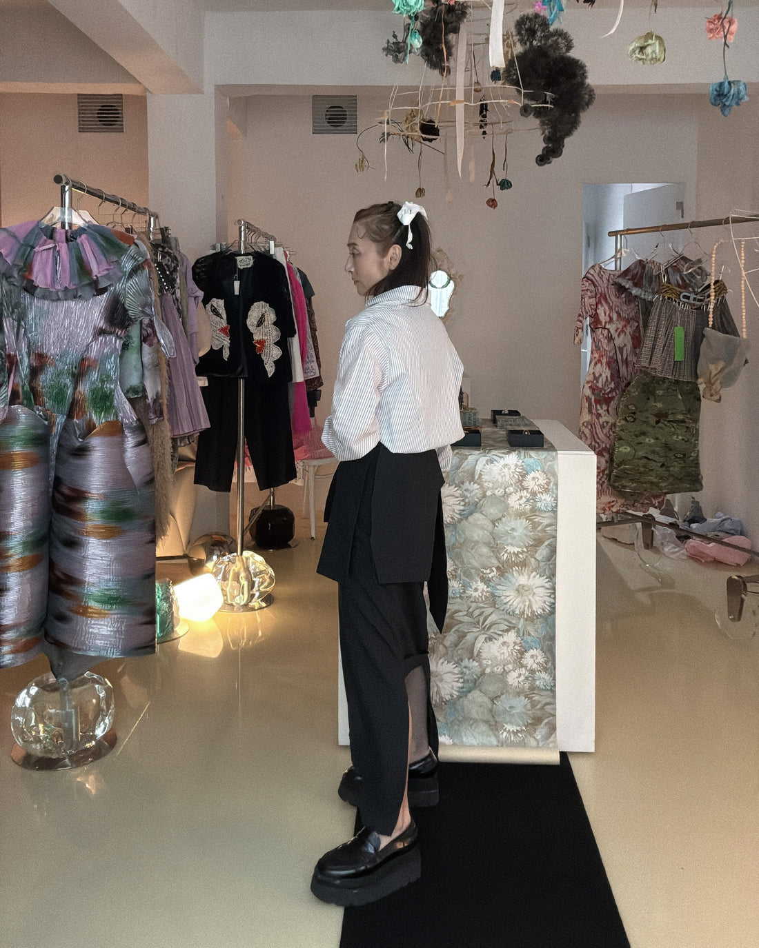 FACON JACMIN  JOE UPCYCLED SUITS SKIRT