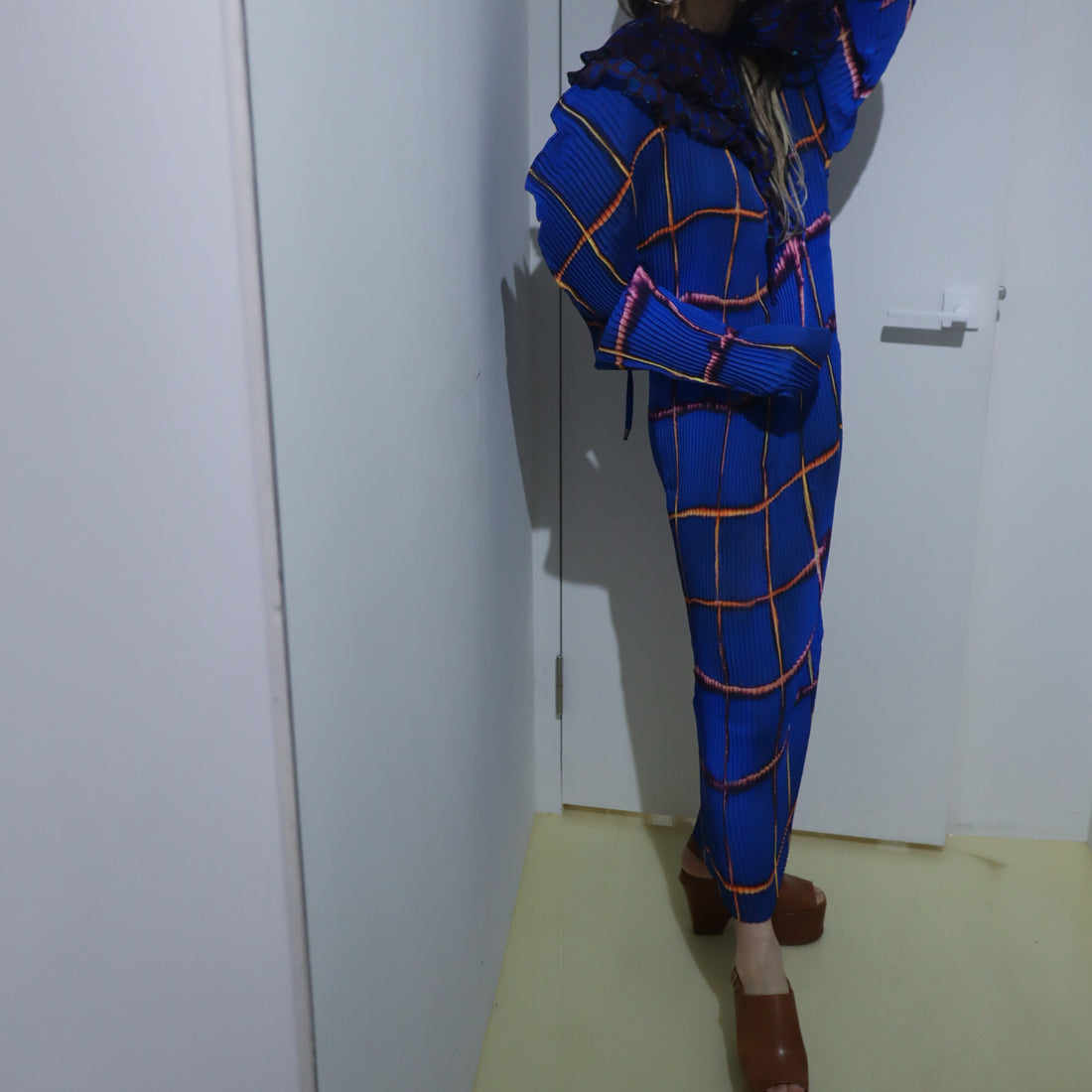 JULIA HEUER  MASHA HANDPLEATED DRESS IN  HARALD