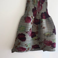 JULIA HEUER  MAYA HANDPLEATED DRESS IN ROSALIND