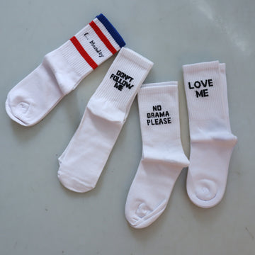 STATEMENT MESSAGE SOCKS