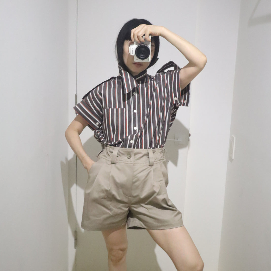 MERYLL ROGGE（メリル・ロッゲ）　ショートパンツ MERYLL ROGGE CHINO SHORT PANTS – GIGINA