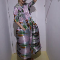 JULIA HEUER  HANDPLEATED UMA DRESS