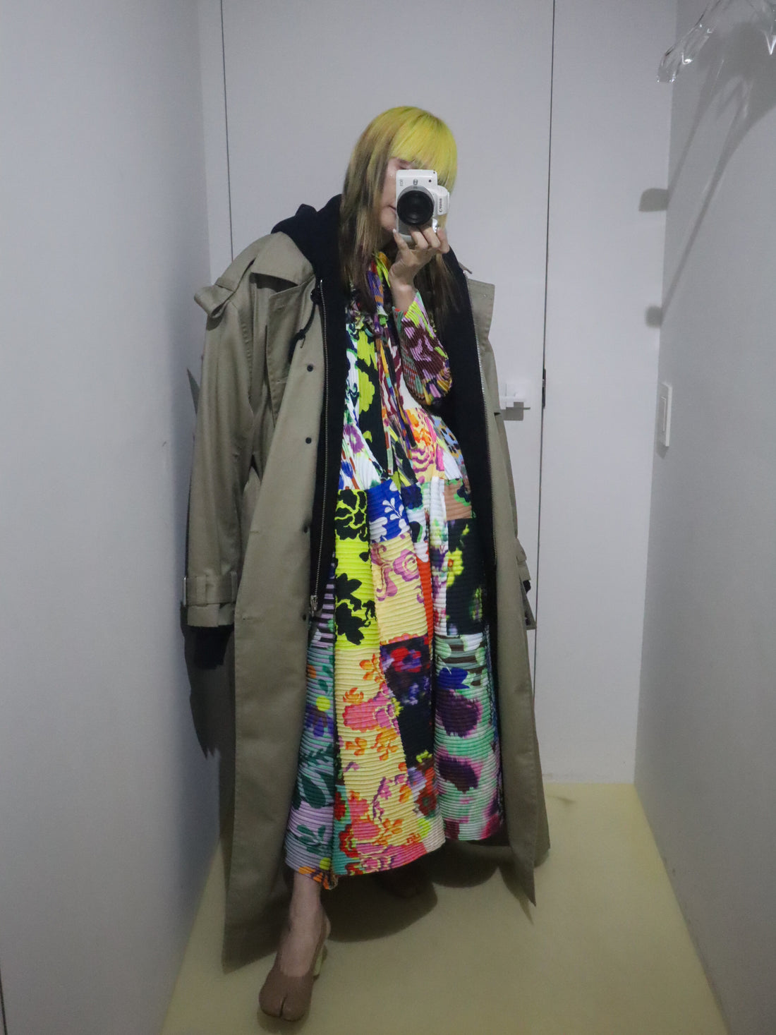 ＜EXCLUSIVE＞JULIA HEUER  PHOEBE HANDPLEATED DRESS