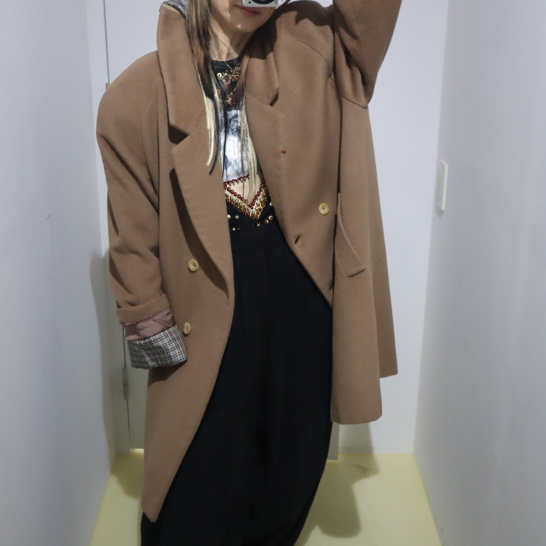 ANIGIG  FINEST MATERIALS COAT “E“ BROWN