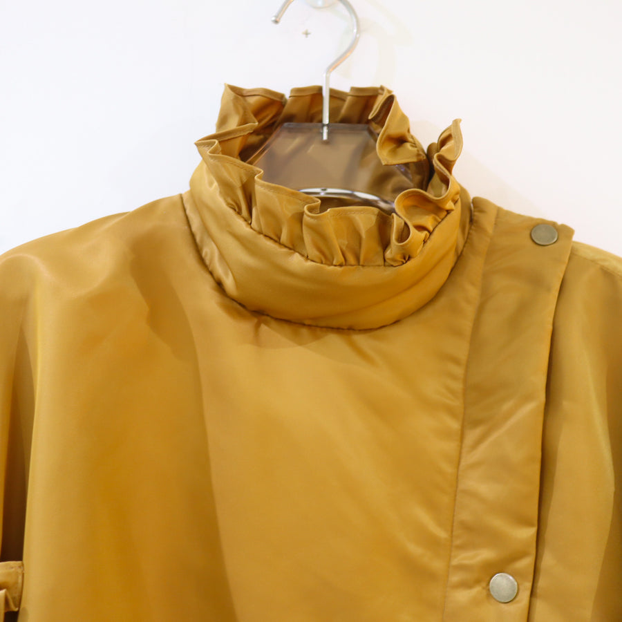 MIKIOSAKABEFRILLED JACKET MUSTARD