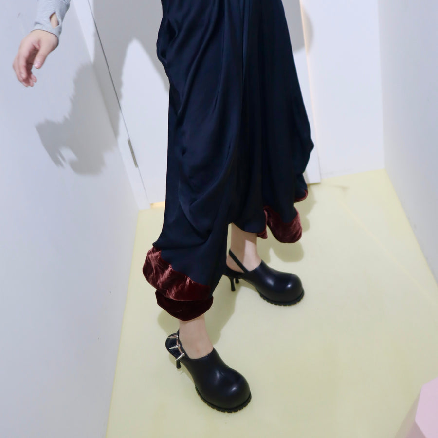 TRANSE PARISDRAPPED CASUAL PANTS