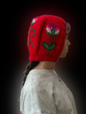 SOFIO GONGLI  KNIT HEAD DRESS