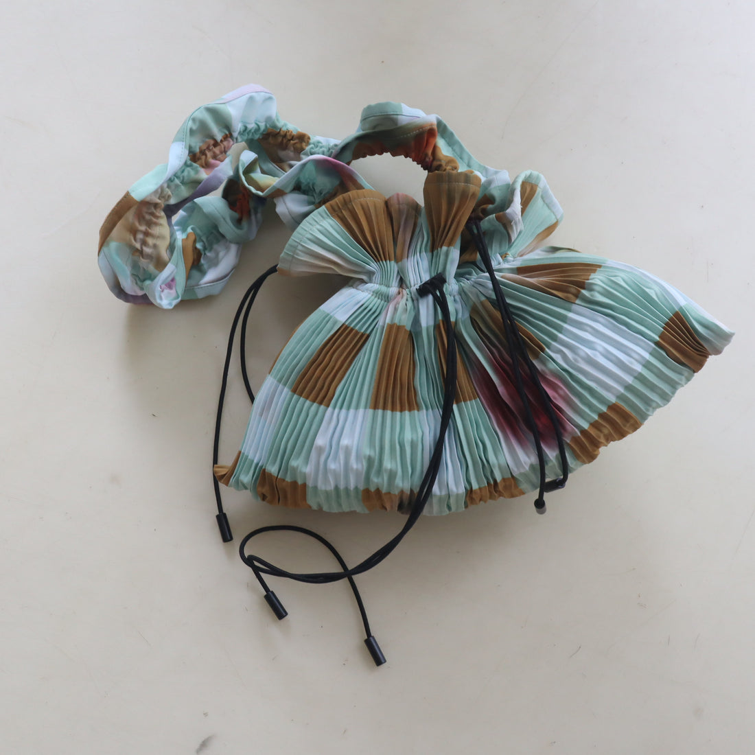 JULIA HEUER  WANDA BAG “SEVEN GREEN”