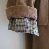 ANIGIG  FINEST MATERIALS COAT “E“ BROWN
