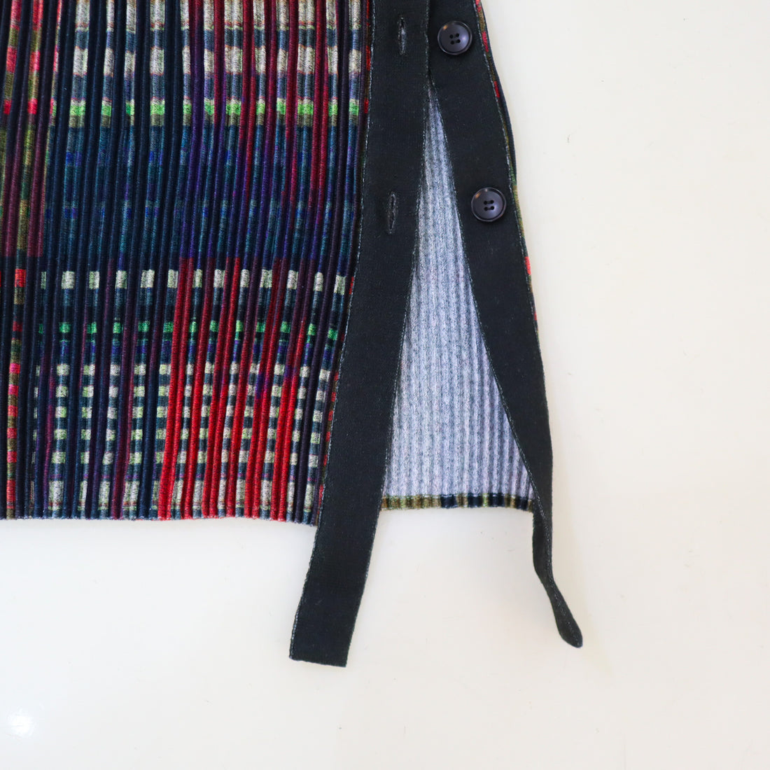 JULIA HEUER  EGON PLEATED KNIT SKIRT IN JONI