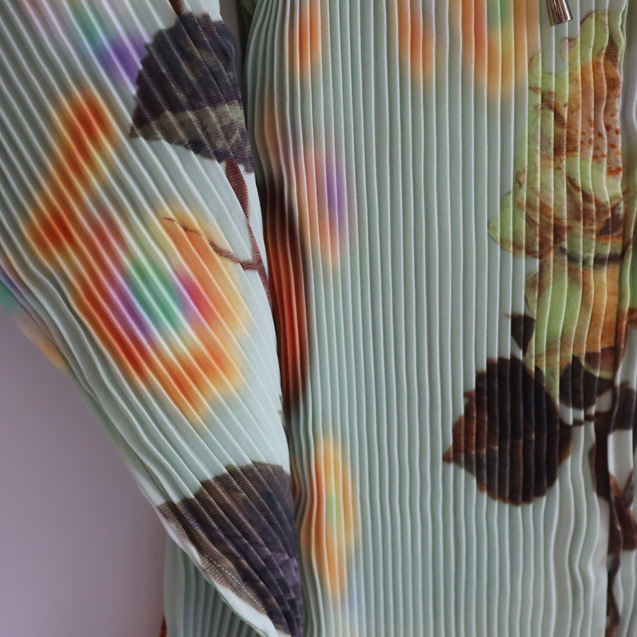 JULIA HEUERMASHA HANDPLEATEDIN DRESS IN EDWARD