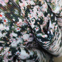 JULIA HEUER  UMA HANDPLEATED DRESS IN HOLLE