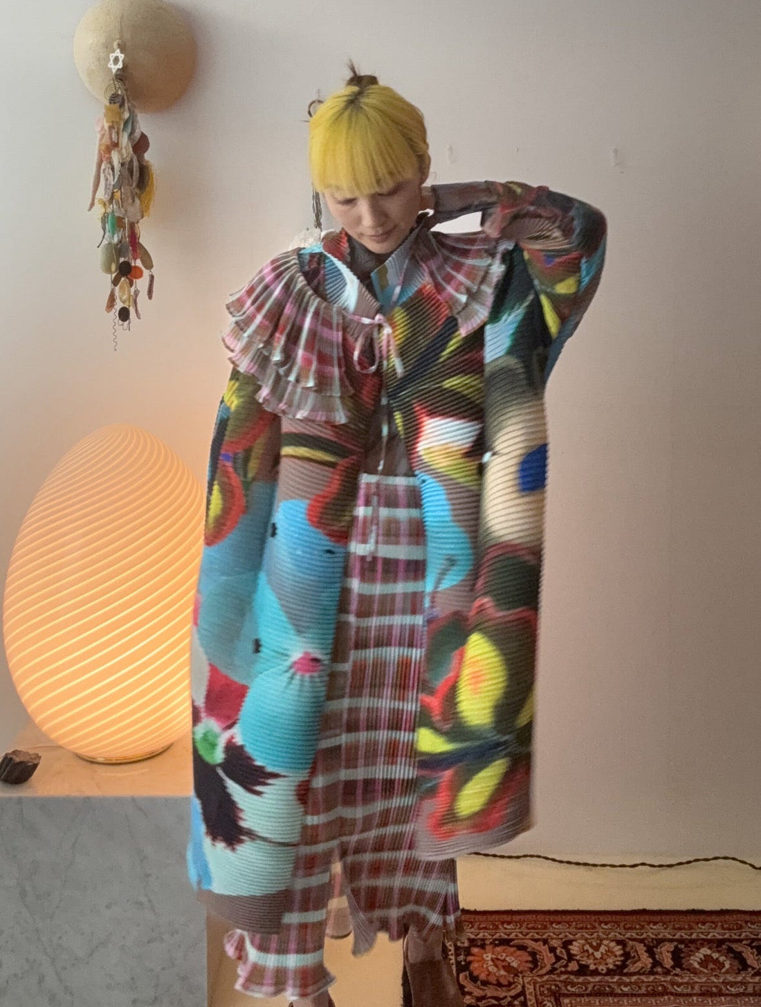 ＜EXCLUSIVE＞JULIA HEUER  JOHAN PLEATED COAT MARK