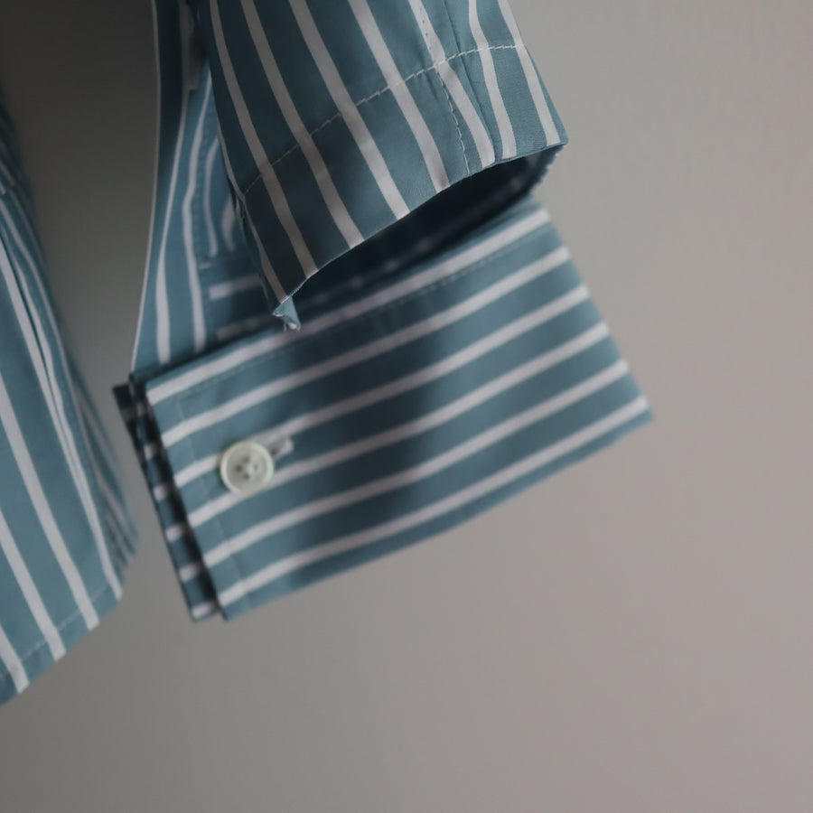 MERYLL ROGGEDECONSTRUCTED SHIRT GREEN BLUE