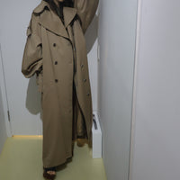 ANREALAGE HOMME   PANEL PATCHWORK TRENCH COAT