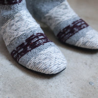 MERYLL ROGGE×GROUNDS  FAIRISLE BOOTS