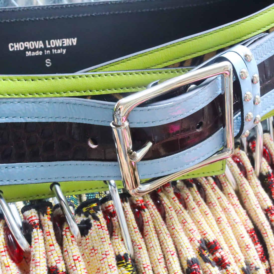 CHOPOVA LOWENA  BIANKET MINI CARABINER SKIRT