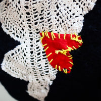 VAVA DUDU  EMBROIDERY CARDIGAN NAVY