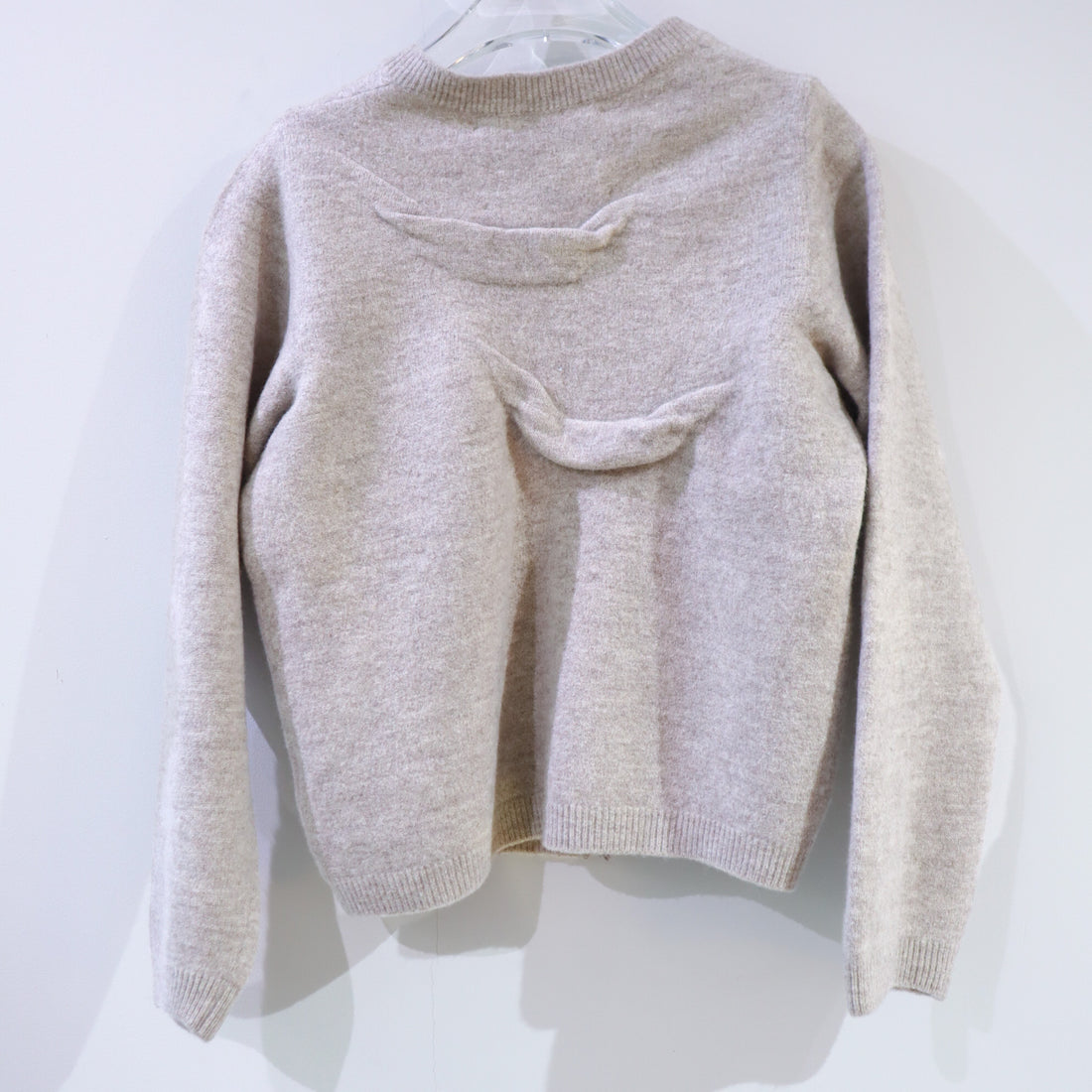 PILLINGS  WOOL CARDIGAN