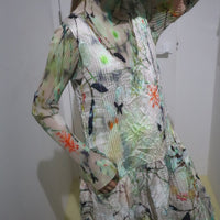 JULIA HEUER  LEE PLEATED TOP FRANCES