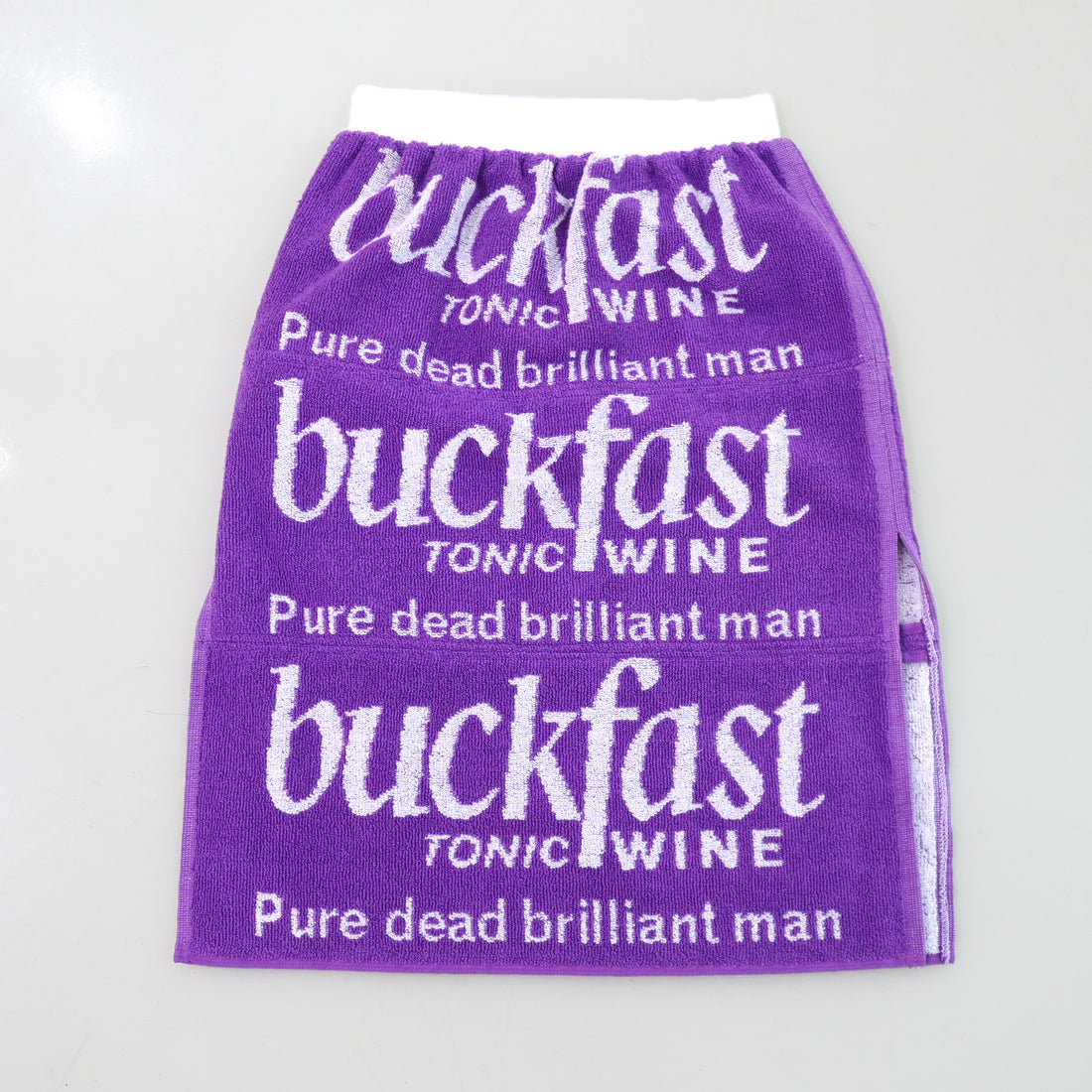 ADAM JONES  BUCKFAST BEER TOWEL MIDI SKIRT