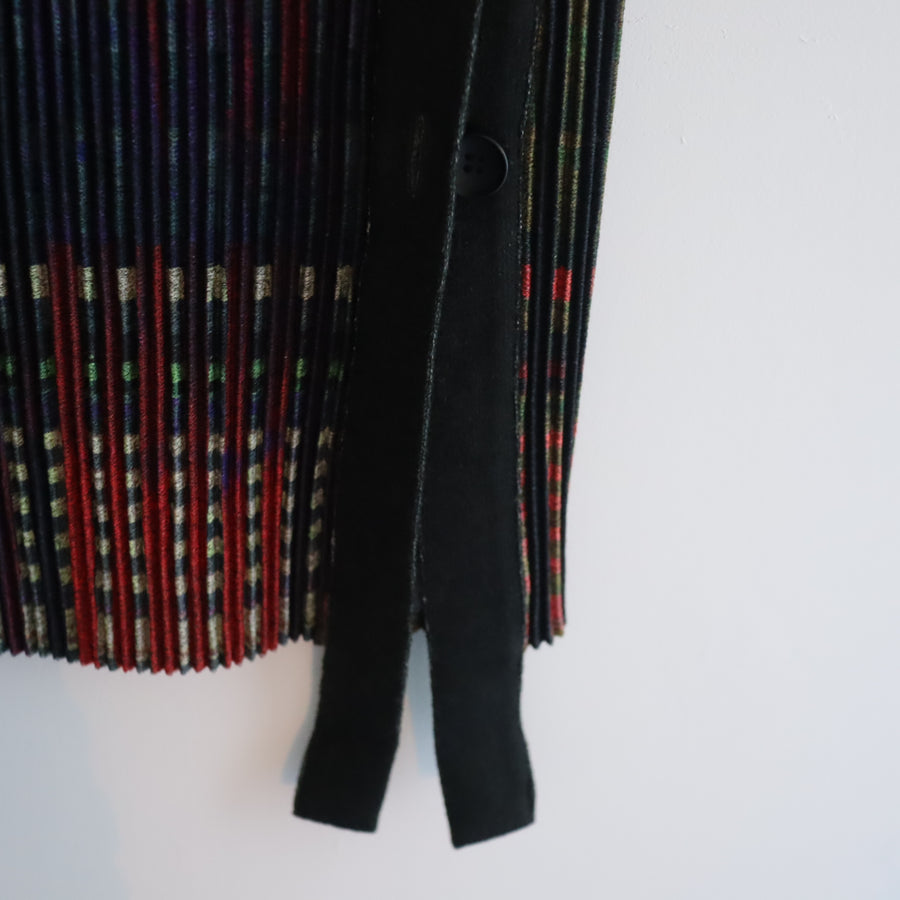 JULIA HEUEREGON PLEATED KNIT SKIRT IN JONI