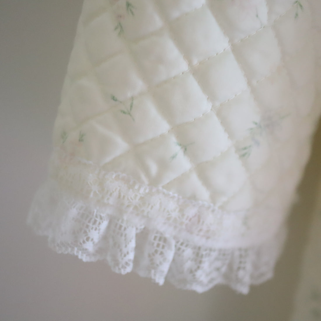 ANIGIG  PUDDING COAT LONG WHITE