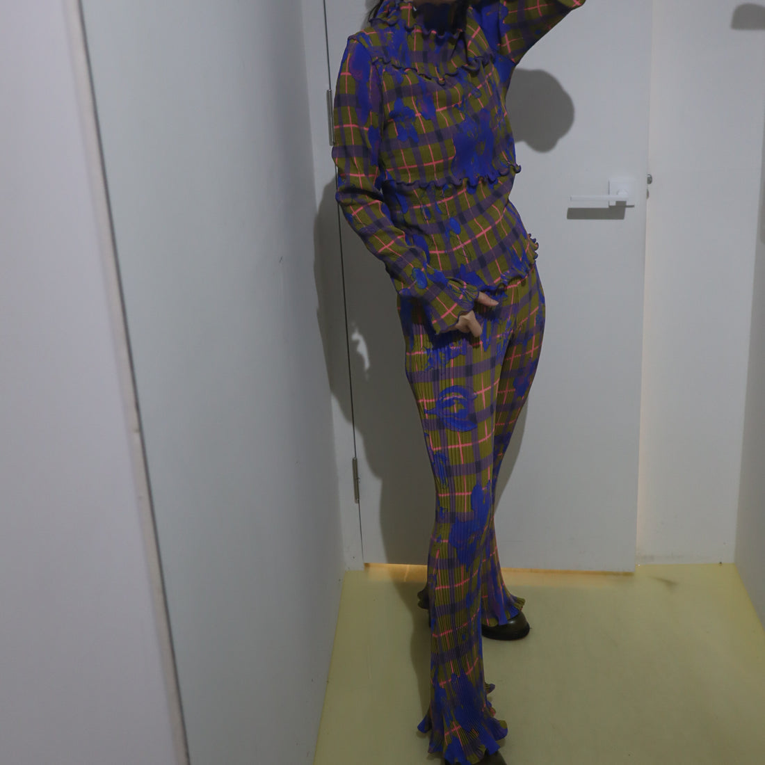 ＜EXCLUSIVE＞JULIA HEUER  ROSE FLARE TROUSERS IN MALIK
